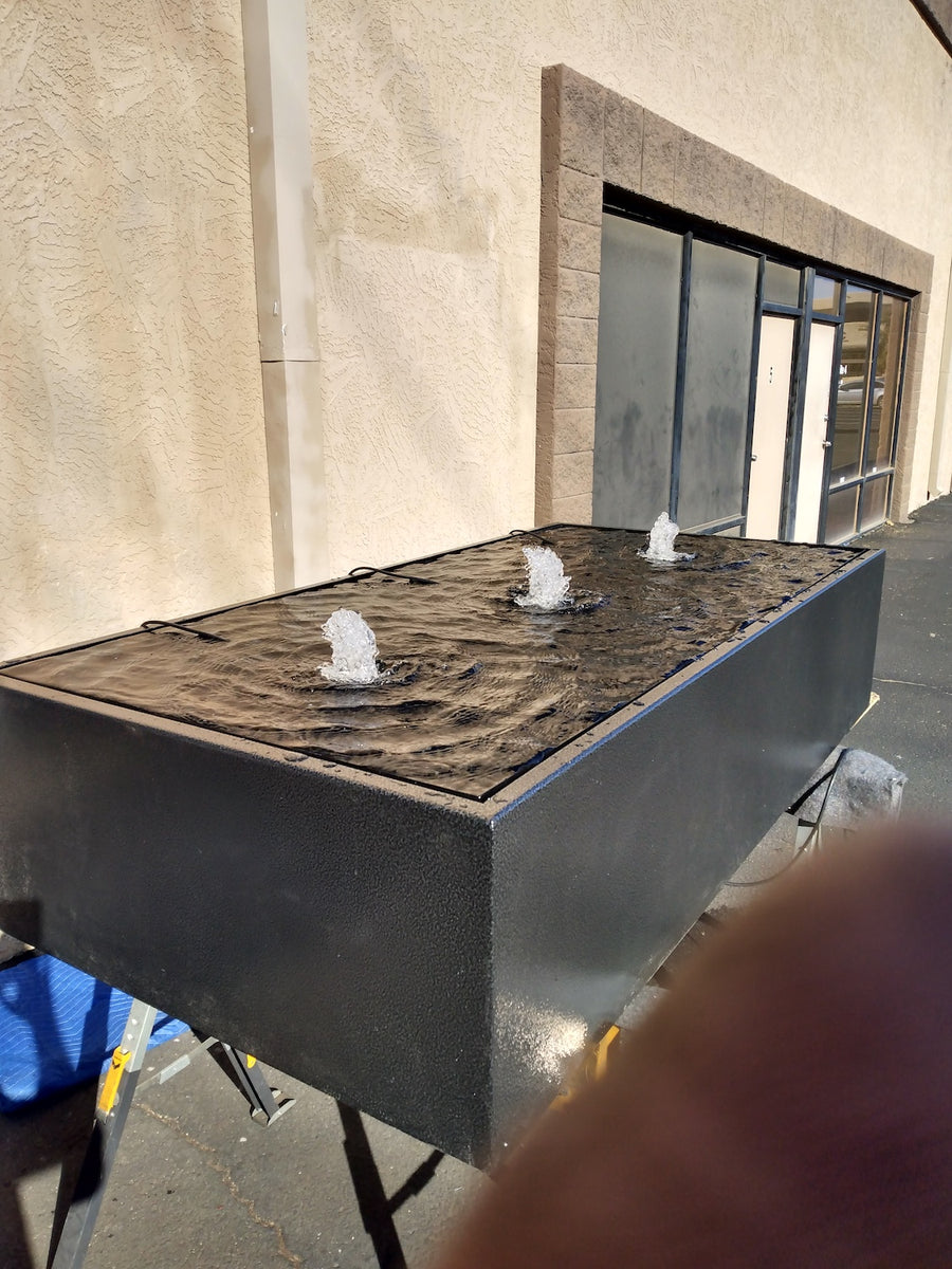 Reflection Pool Water Feature - Powder Coated – Artfully Rogue